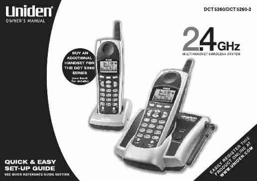 Uniden Cordless Telephone DCT5260-2-page_pdf